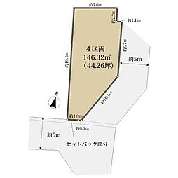 町田市本町田の土地