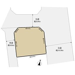 八王子市北野台３丁目の土地