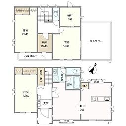八王子市めじろ台2丁目の一戸建て