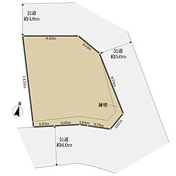 厚木市愛名の土地