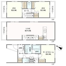 中野区江古田１丁目の一戸建て