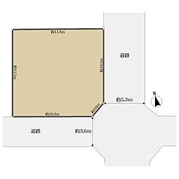 西東京市谷戸町１丁目の土地