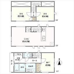 板橋区蓮根２丁目の一戸建て