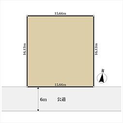 東大和市湖畔２丁目の土地