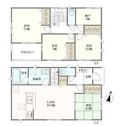 富士見市山室2丁目の一戸建て