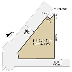 朝霞市朝志ケ丘４丁目の土地