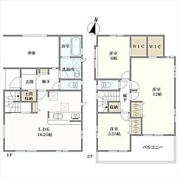 越谷市蒲生東町の一戸建て