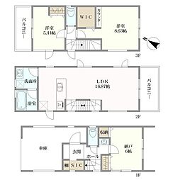 横浜市栄区本郷台３丁目の一戸建て