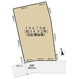 横浜市磯子区洋光台3丁目の土地