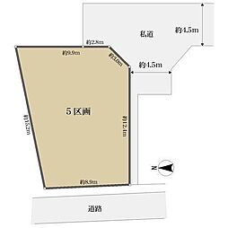 横浜市旭区上白根町の土地