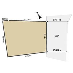 北名古屋市中之郷南の土地