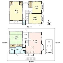 西宮市仁川百合野町の一戸建て