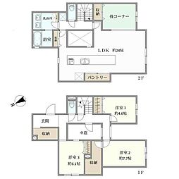寝屋川市成田東が丘の一戸建て