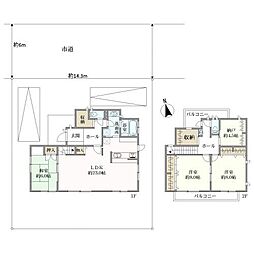茨木市彩都あさぎ３丁目の一戸建て