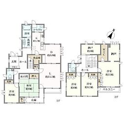 神戸市東灘区住吉山手１丁目の一戸建て