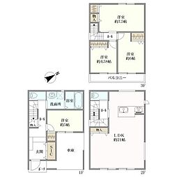 大阪市阿倍野区王子町３丁目の一戸建て