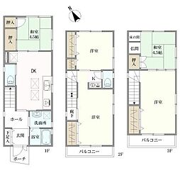 大阪市住吉区帝塚山中５丁目の一戸建て
