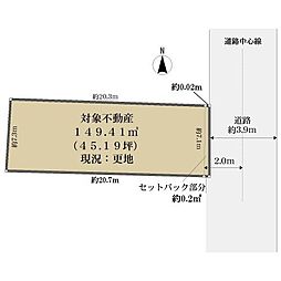 堺市東区西野の土地