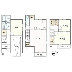 高石市東羽衣２丁目の一戸建て