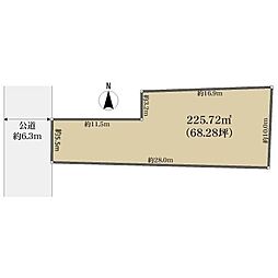 八尾市福万寺町1丁目の土地