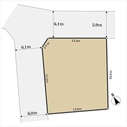 宝塚市雲雀丘山手2丁目の土地