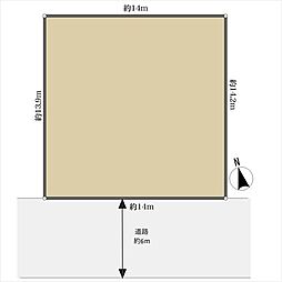 川西市向陽台３丁目の土地