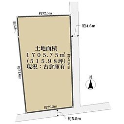 京都市右京区嵯峨観空寺明水町の土地