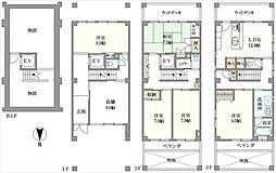 京都市右京区花園木辻南町の一戸建て