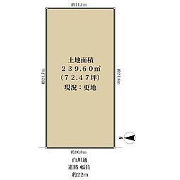 京都市左京区北白川大堂町の土地