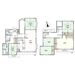 神戸市垂水区歌敷山4丁目の一戸建て
