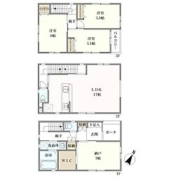 神戸市東灘区魚崎南町８丁目の一戸建て