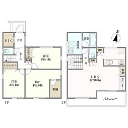 神戸市東灘区鴨子ケ原１丁目の一戸建て