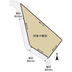 福岡市中央区谷2丁目の土地