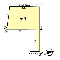 玉名市川島の土地