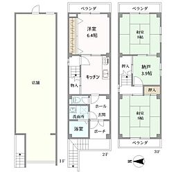 京都市右京区西京極前田町の一戸建て
