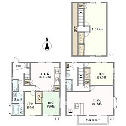 京都市右京区梅津北川町の一戸建て