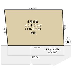 京都市西京区松室中溝町の土地