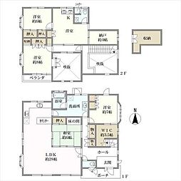京都市西京区大枝北沓掛町２丁目の一戸建て
