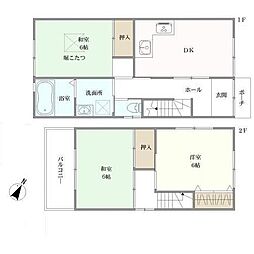 京都市右京区御室岡ノ裾町の一戸建て