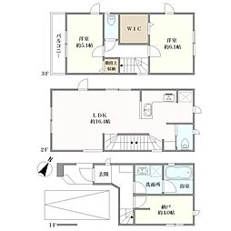 横浜市鶴見区上末吉４丁目の一戸建て