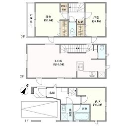 横浜市鶴見区上末吉４丁目の一戸建て