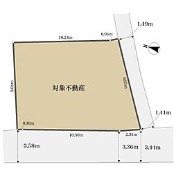 福岡市城南区友丘４丁目の土地