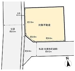 広島市安佐北区口田南5丁目の土地