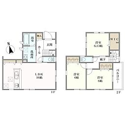 広島市佐伯区五日市中央６丁目の一戸建て