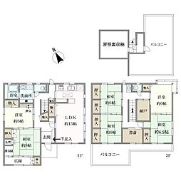 岡山市北区津島西坂２丁目の一戸建て