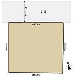 町田市三輪緑山３丁目の土地