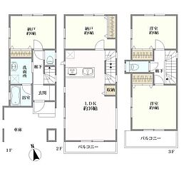 荒川区西尾久３丁目の一戸建て