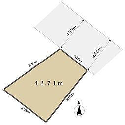 東村山市美住町１丁目の土地