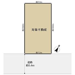 世田谷区三宿２丁目の土地