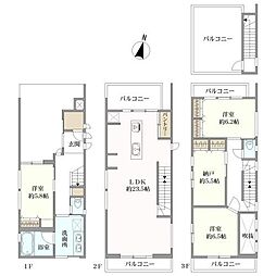 世田谷区三軒茶屋２丁目の一戸建て